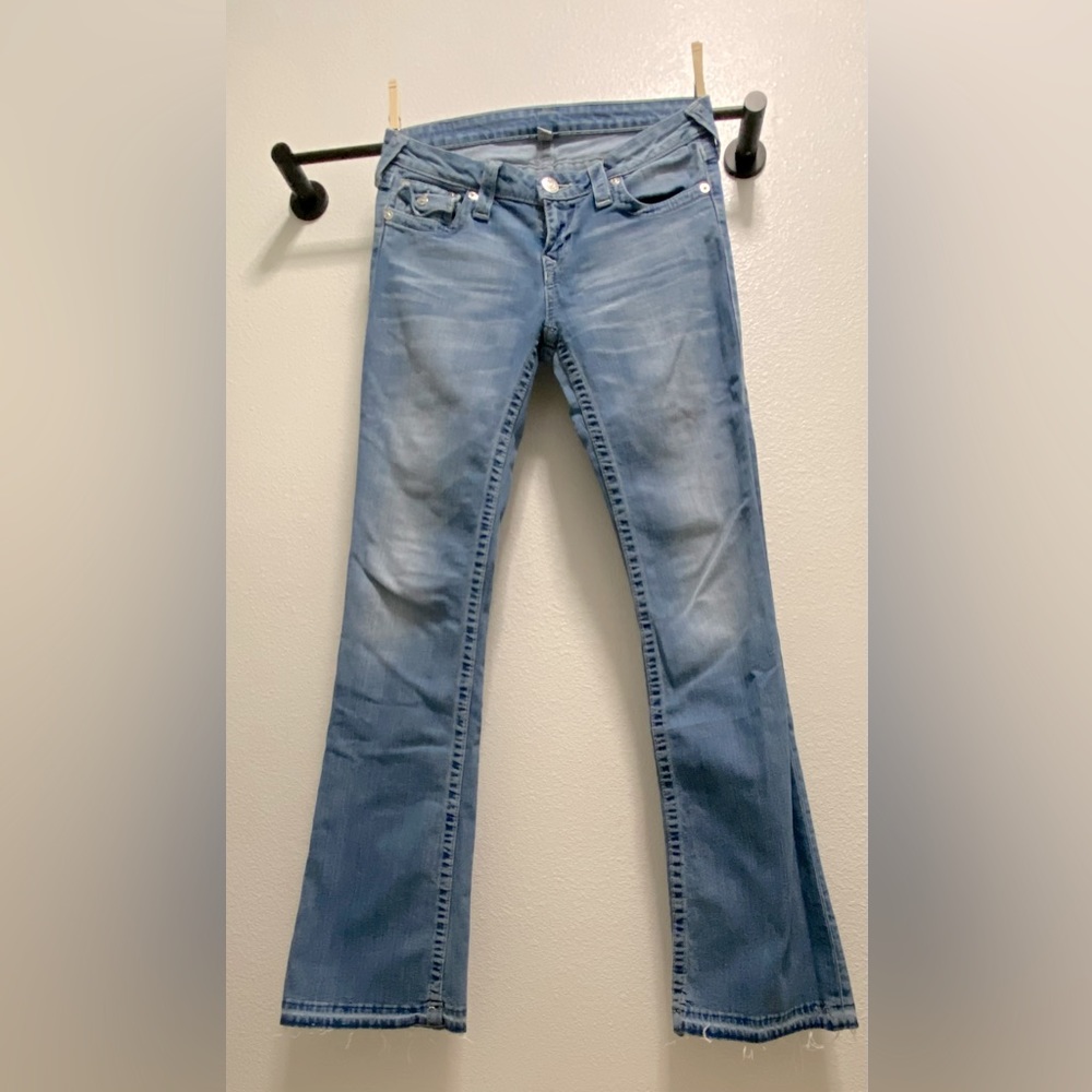 True Religion sz 28 Boot Cut Flared Jeans